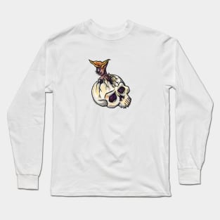 Egg Skull Long Sleeve T-Shirt